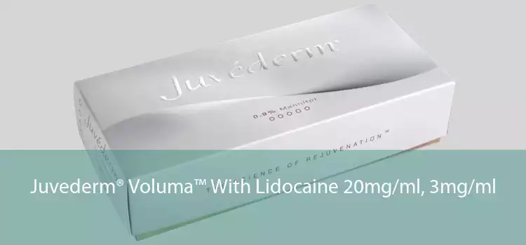 Juvederm® Voluma™ With Lidocaine 20mg/ml, 3mg/ml 