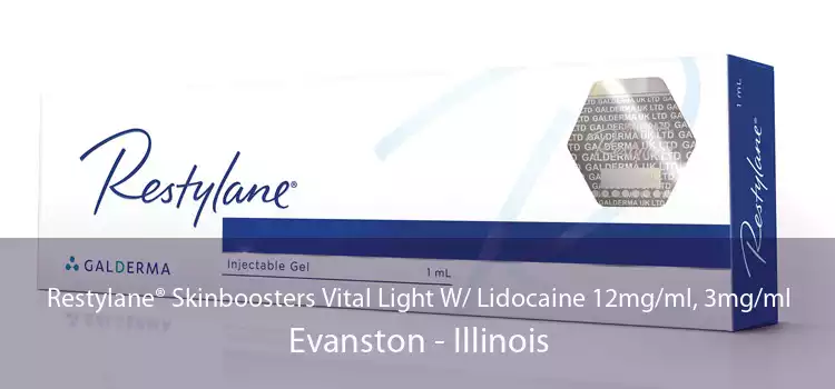 Restylane® Skinboosters Vital Light W/ Lidocaine 12mg/ml, 3mg/ml Evanston - Illinois